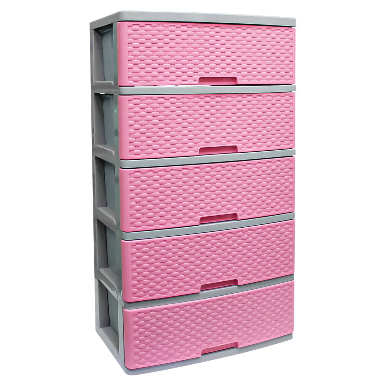 Cómoda Mitran X5 Gris Rosado